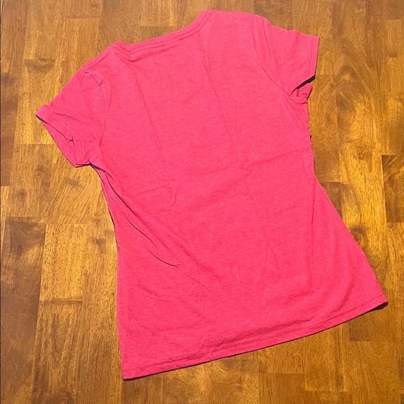 Ladies Sloppy Joe's Key West V-neck Tee Cardinal Red Heather - Picture 2 of 10